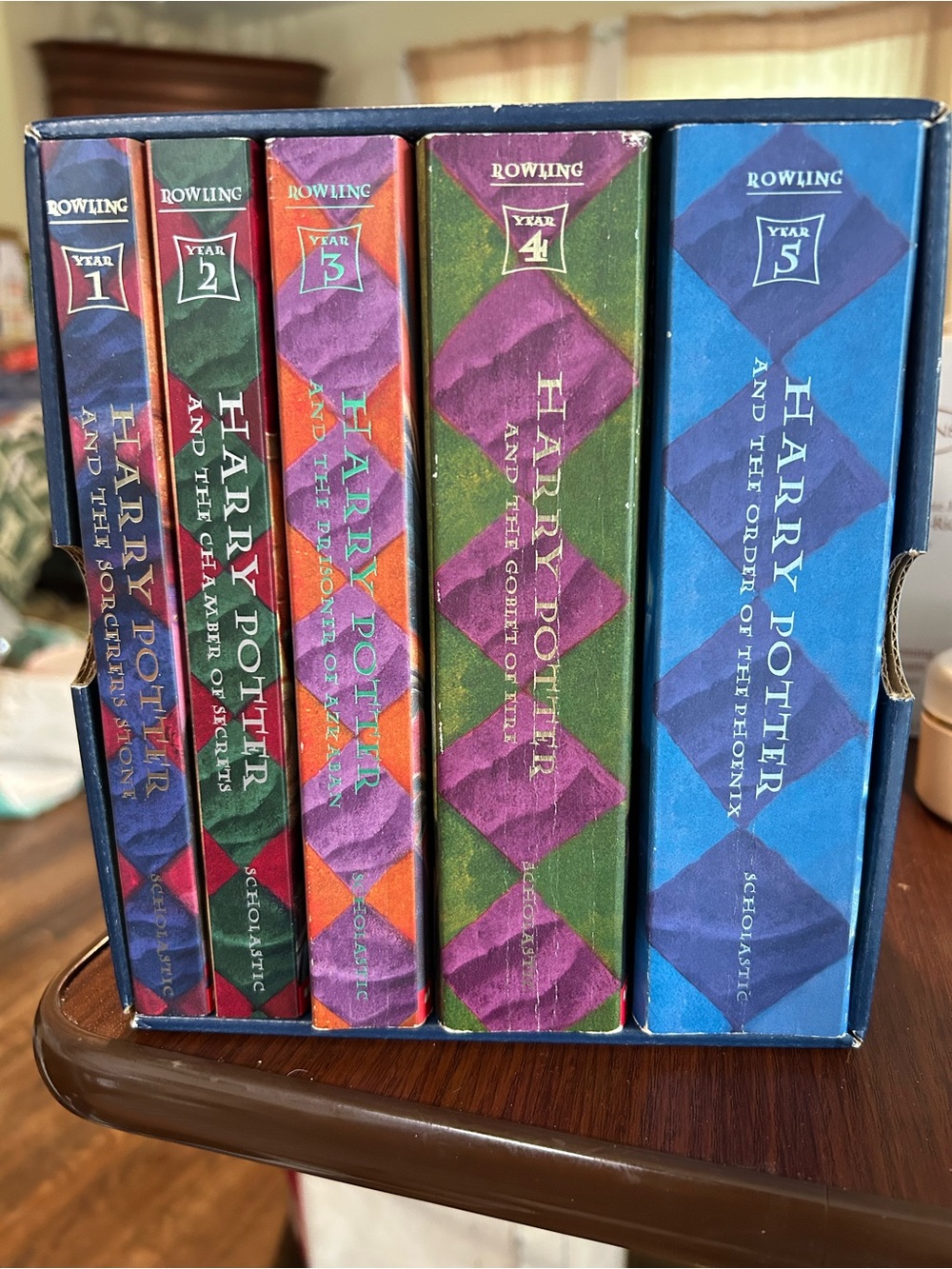 Harry Potter Boxed Set - the first five years at Hogwarts. paperback.